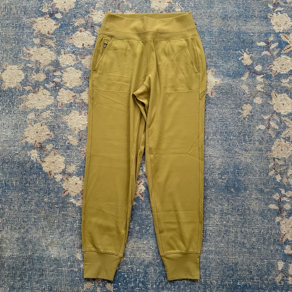 Athleta Venice Joggers - Gold/Green - M